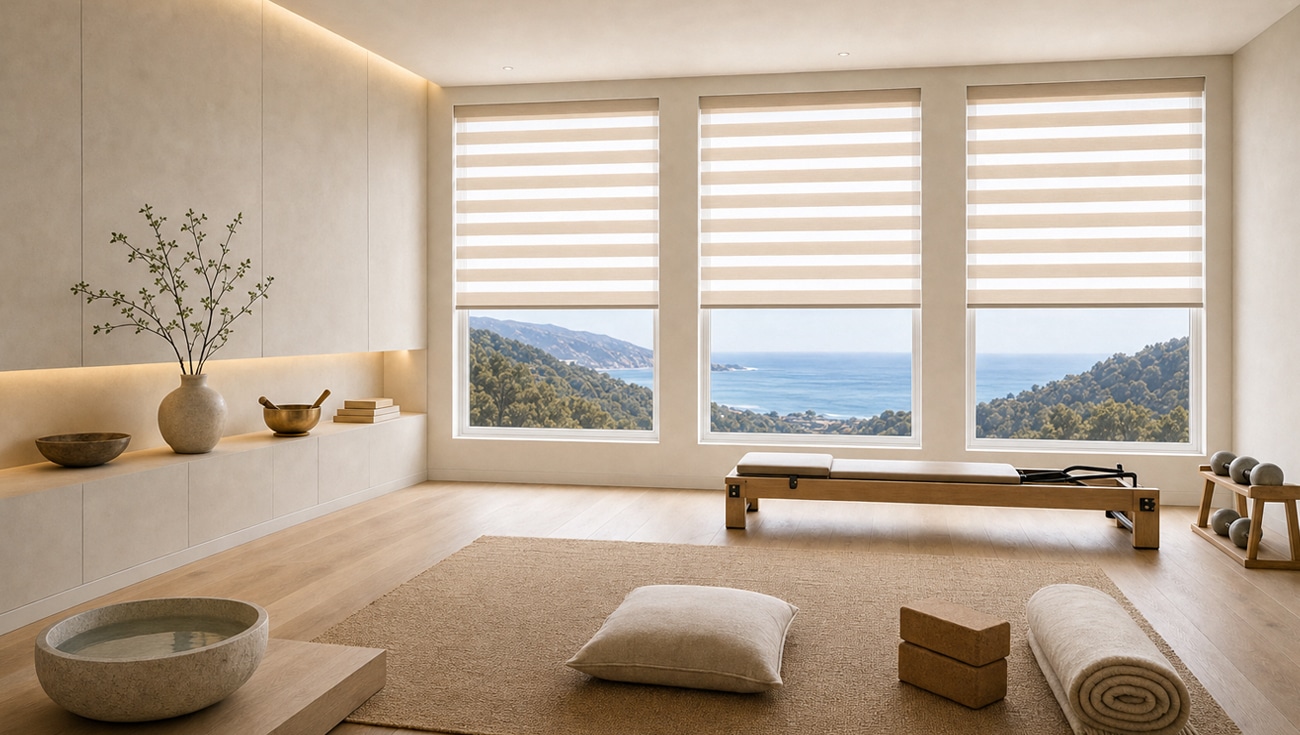 Norman PerfectSheer shades in a living room