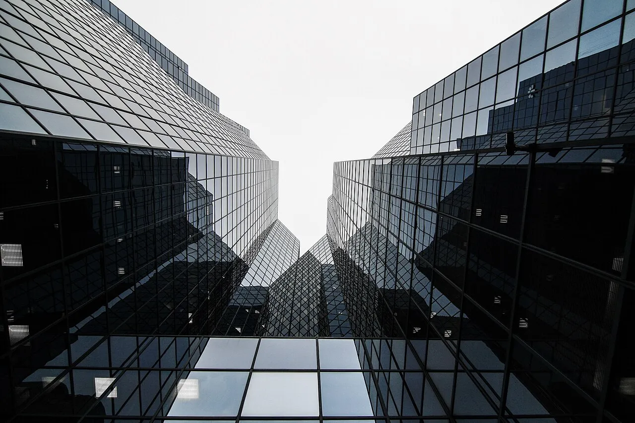 Security window film installed on commercial glass in Columbus, Ohio